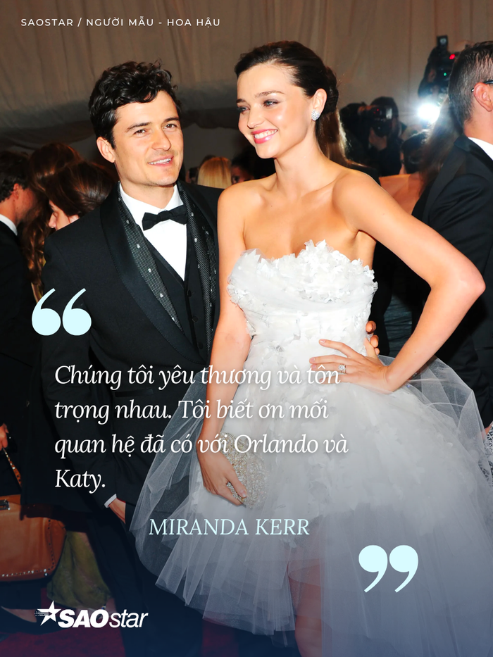 Miranda Kerr và Orlando Bloom vẫn giữ mối quan hệ thân thiết sau khi đường ai nấy đi.