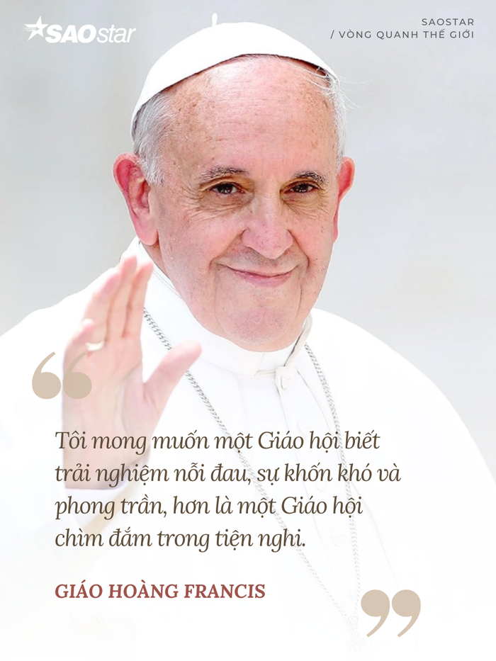Giáo hoàng Francis – Vị giáo hoàng của sự giản dị và lòng nhân ái Ảnh 2