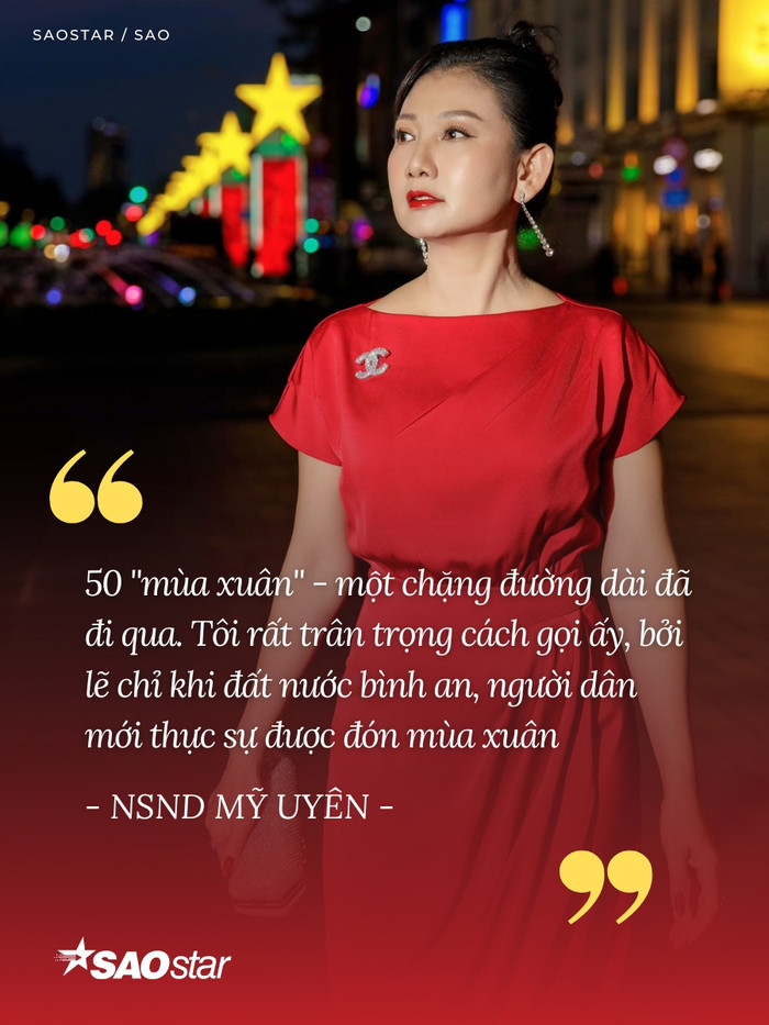 NSND Mỹ Uyên và hành trình 50 'mùa xuân': 'Tôi tự hào là người Việt Nam' Ảnh 5