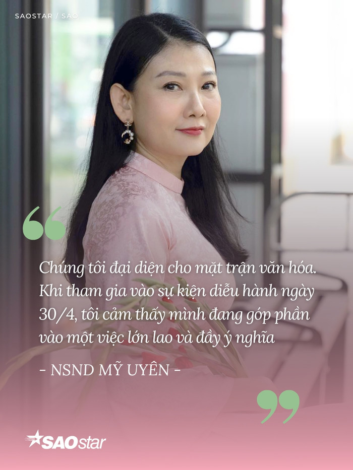 NSND Mỹ Uyên và hành trình 50 'mùa xuân': 'Tôi tự hào là người Việt Nam' Ảnh 4
