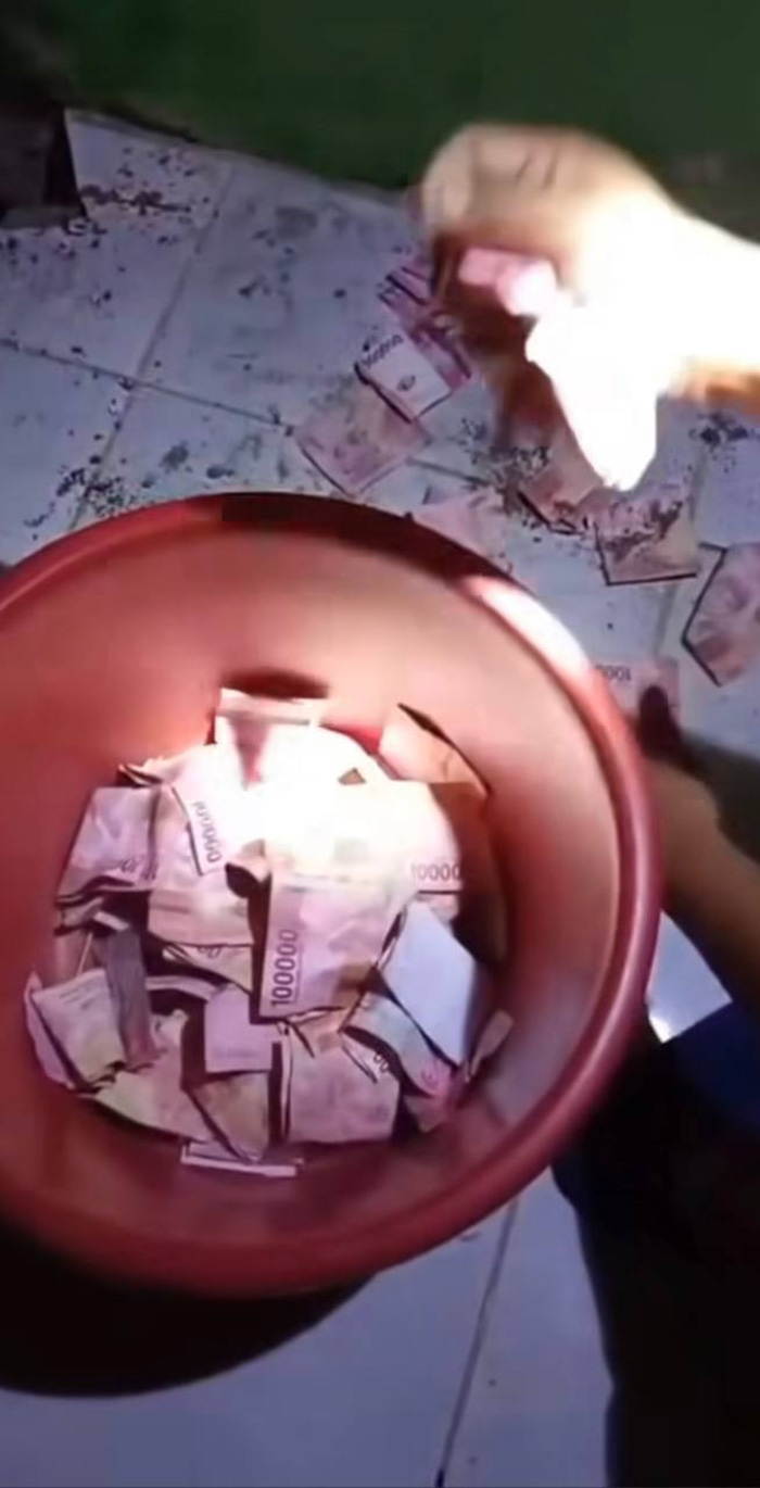 Người đàn ông bất ngờ khi phát hiện tường nhà 'mọc' ra tiền Ảnh 2