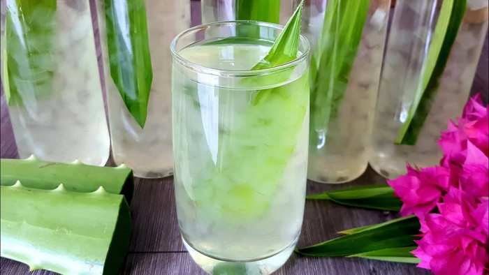 Nha đam đường phèn là thức uống giải nhiệt. (Ảnh minh họa từ Internet)