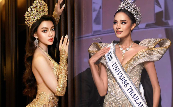 Opal Suchata - Thae Su Nyein bị thu hồi danh hiệu quốc tế khi còn trong nhiệm kỳ. (Ảnh tổng hợp)