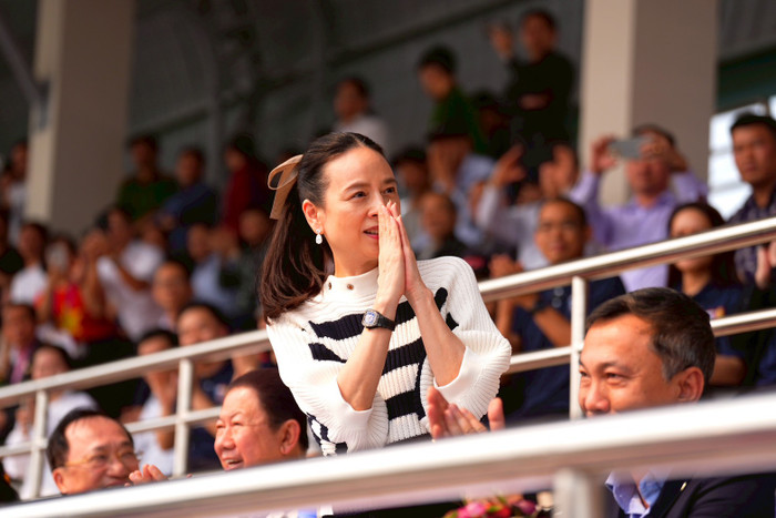 Hình ảnh Madam Pang khi có mặt tại Việt Nam. Ảnh: FBNV
