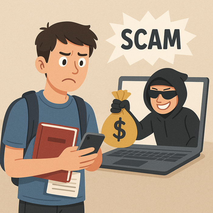 Nếu phát hiện lừa đảo, học sinh, sinh viên hãy trình báo ngay với nhà trường hoặc cơ quan chức năng.
