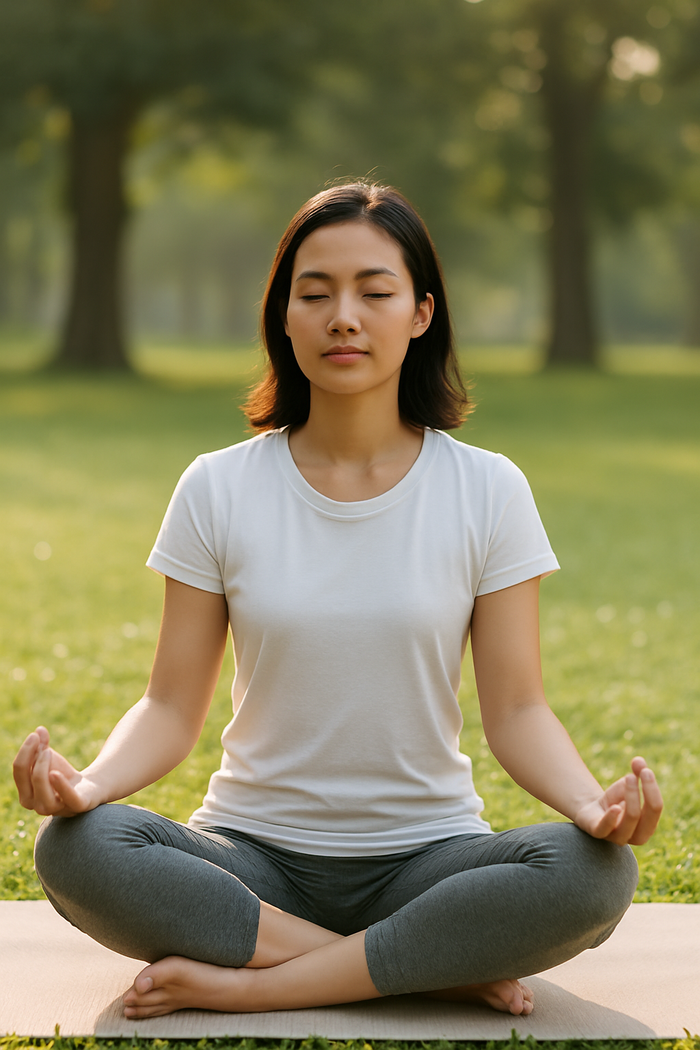 Thở sâu giúp ổn định đường huyết.