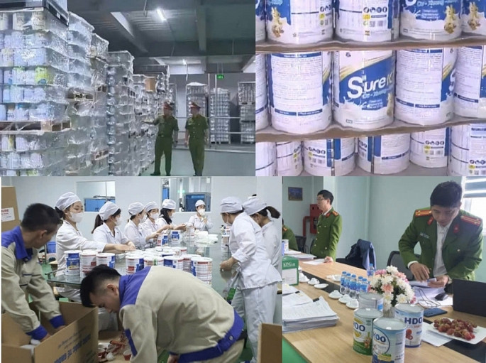 Khởi tố 4 bị can 'chạy án' trong vụ sản xuất, buôn bán sữa bột giả Ảnh 1