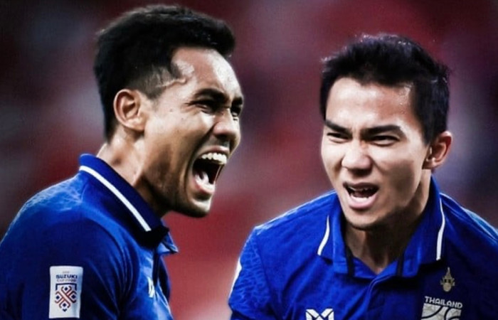 Teerasil Dangda và Chanathip là hai biểu tượng của tuyển Thái Lan. 