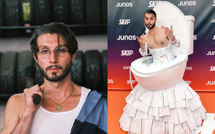 Nam rapper gây sốc với bộ trang phục 'bồn cầu' trên thảm đỏ Ảnh 2