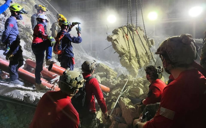 Xuất hiện tiếng kêu cứu trong tòa nhà 30 tầng bị sập tại Bangkok, Thái Lan Ảnh 2