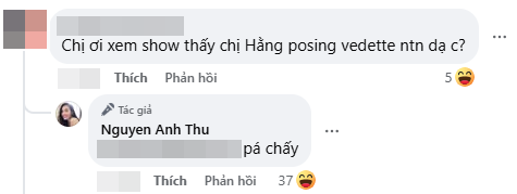 Nguyên văn màn tương tác 'đập tan' tin đồn bất hòa của Anh Thư và Thanh Hằng.