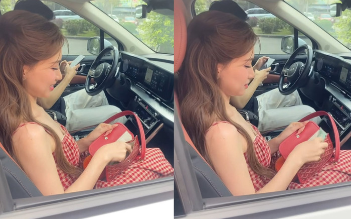Hòa Minzy rút tiền cho fan ngoài đường, độ hào phóng khiến nhiều người bất ngờ Ảnh 2