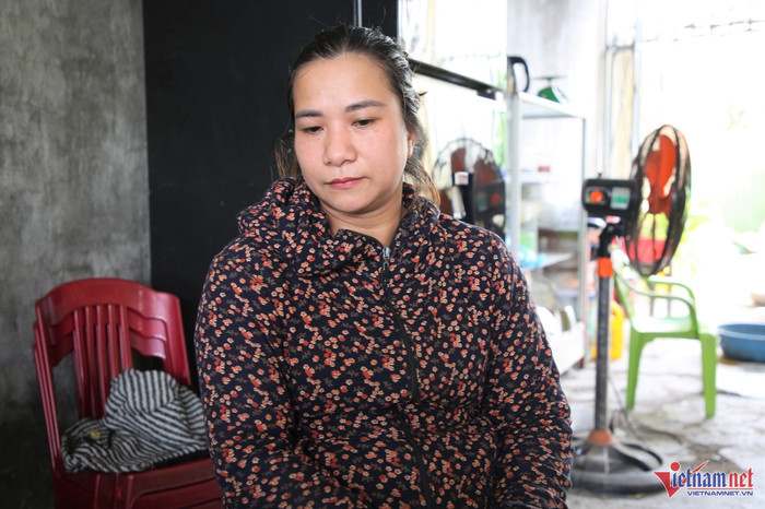 Bà Nguyễn Thị Bích Tâm - cô ruột của cháu Hoàng. Ảnh: VietNamNet