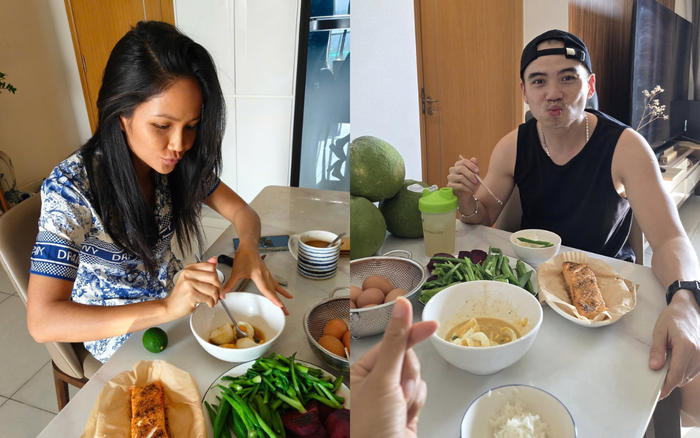 Hình ảnh mới nhất của vợ chồng H'Hen Niê. Ảnh: FBNV