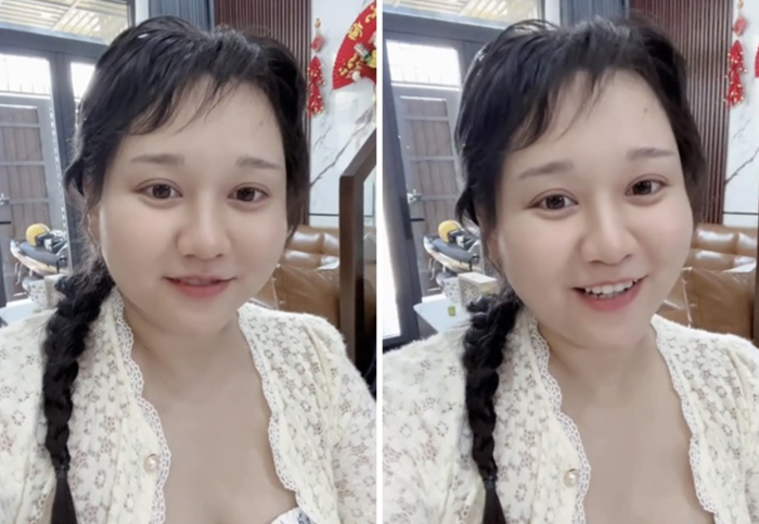 Showbiz 24h: Trúc Anh xuất hiện rạng rỡ sau nghi vấn sửa sang nhan sắc. Ảnh: TikTok Nhân vật
