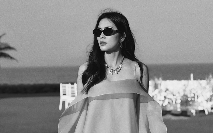 Tăng Thanh Hà hiếm hoi diện đồ hở, khoe vai trần quyến rũ Ảnh 2