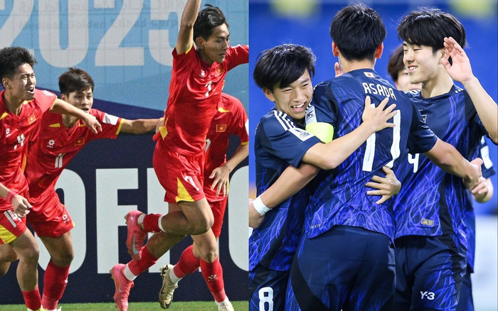 U17 Việt Nam gặp Nhật Bản vào tối nay. Ảnh: AFC