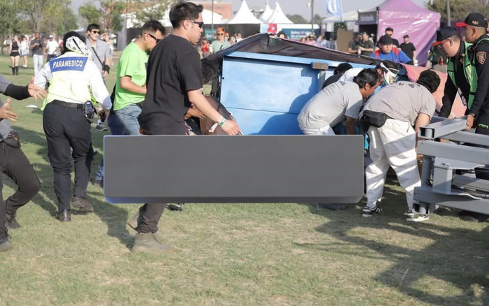 Hai người thiệt mạng tại show ca nhạc do sập cần cẩu Ảnh 2