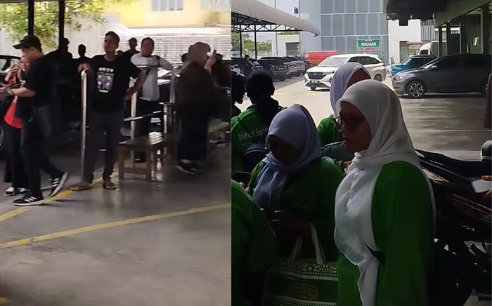 Siêu thị Malaysia bất ngờ bốc cháy, hàng trăm người hoảng loạn tháo chạy thoát thân Ảnh 2