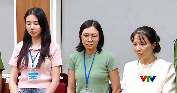Hoa hậu Thùy Tiên bị khởi tố vì vụ kẹo rau củ Kera. (Ảnh: Thời sự VTV)