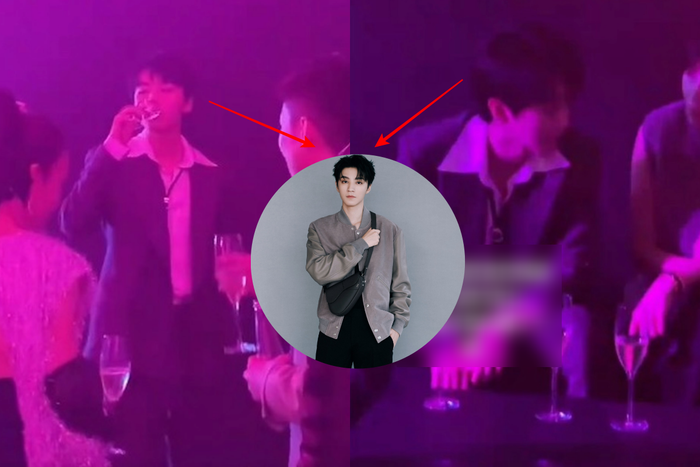 Xôn xao bức ảnh nam ca sĩ Vương Tuấn Khải tại quán bar. (Ảnh: HK01)