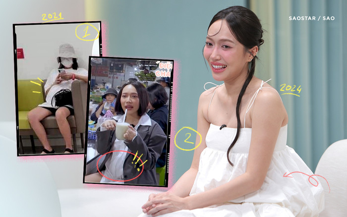 Loạt ảnh hiếm ở hai lần Diệu Nhi vướng tin đồn mang thai Ảnh 2