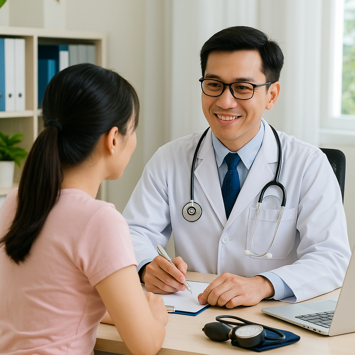 Nên khám sức khỏe tổng quát 6 tháng/lần.