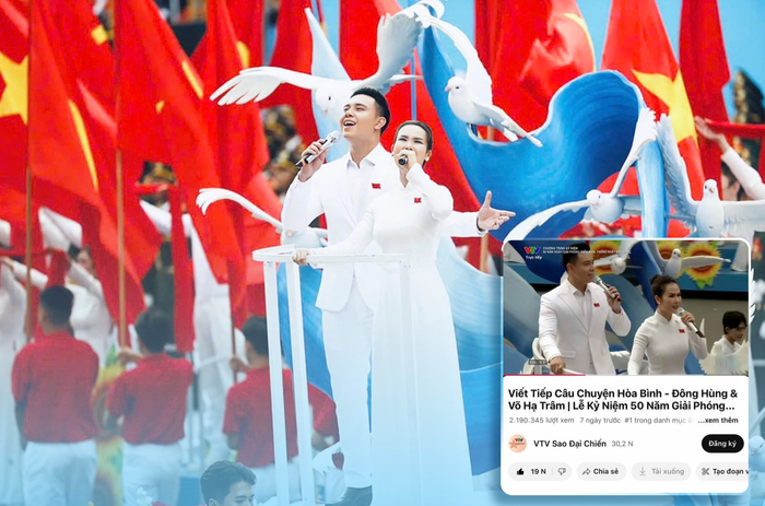 Showbiz 24h: Màn trình diễn của Võ Hạ Trâm tại lễ kỷ niệm 50 năm Giải phóng miền Nam, Thống nhất Đất nước đang nhận về sự quan tâm nồng nhiệt từ khán giả. Ảnh: Sưu tầm