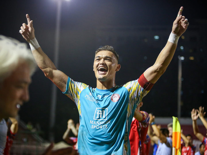 Theo thông tin của Saostar, thủ môn Patrik Lê Giang đã sẵn sàng trở lại ở V.League. Ảnh: CLB TP.HCM