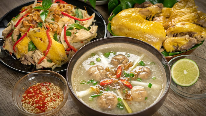 Cháo gà lọt top món cháo ngon nhất thế giới. (Ảnh minh họa)