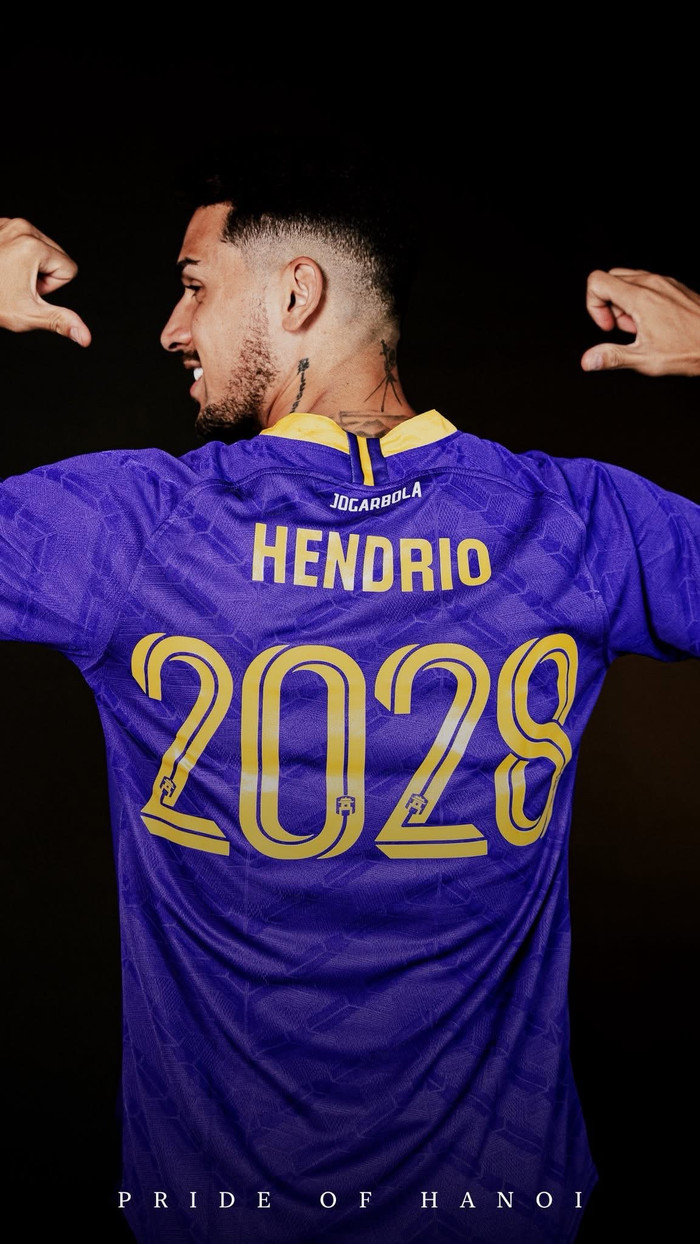 Hendrio đã nói về ước mơ lên tuyển Việt Nam sau khi ký hợp đồng với Hà Nội FC.