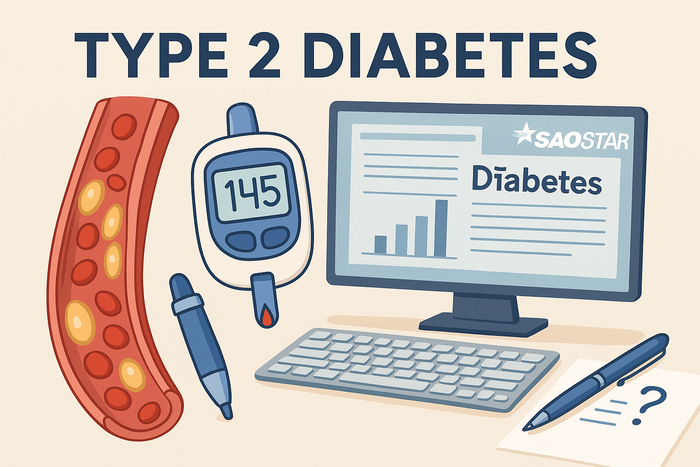 Đường huyết cao kéo dài gây tổn thương mạch máu, thúc đẩy quá trình xơ vữa động mạch.