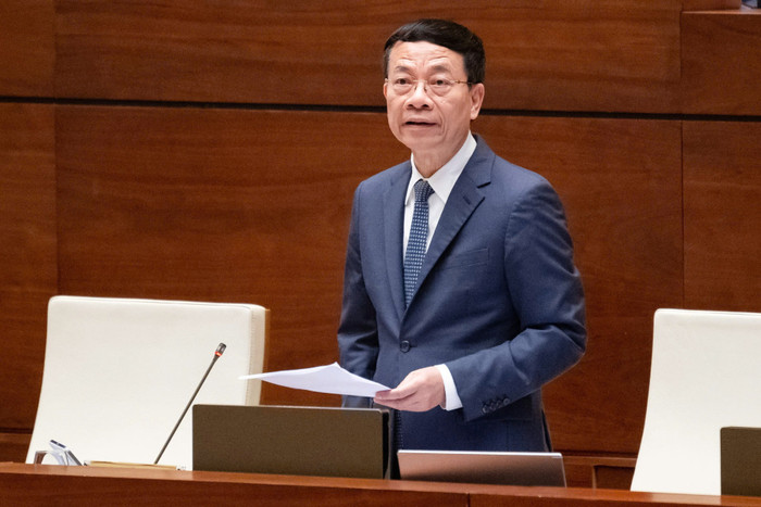 Bộ trưởng Khoa học và Công nghệ Nguyễn Mạnh Hùng