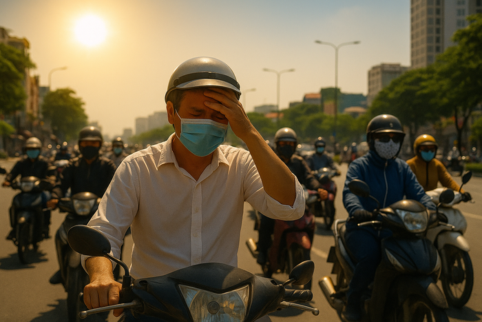 Dự báo thời tiết TP.HCM ngày 18/5/2025 nắng nóng vào ban ngày. (Ảnh minh họa)