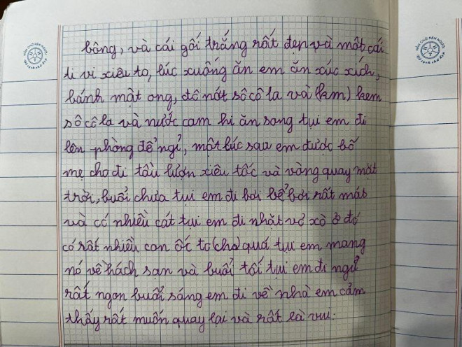 Bài văn của em nhỏ tiểu học khiến dân tình cười ngất.