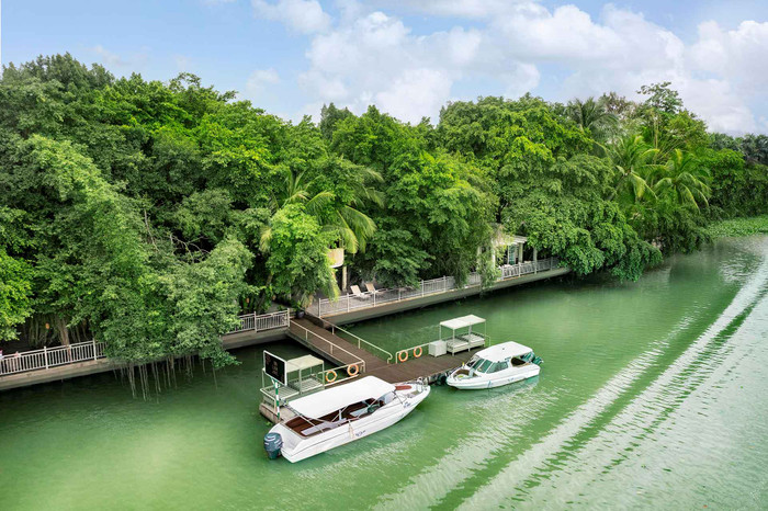 Một góc nhỏ của An Lâm Retreats Saigon River. (Ảnh: An Lam Retreats) 