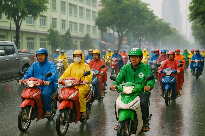 Dự báo thời tiết TP.HCM ngày 23/5/2025 có mưa vào chiều tối. (Ảnh minh họa)