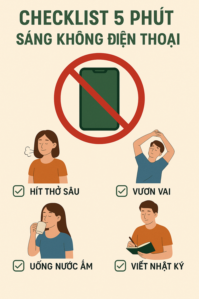 2 thời điểm buổi sáng tuyệt đối đừng chạm vào điện thoại! Ảnh 2