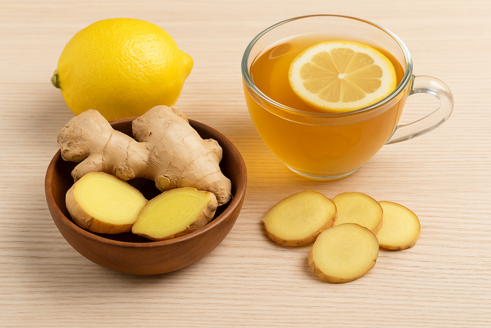 Gừng hỗ trợ chống viêm, giảm đau hiệu quả.