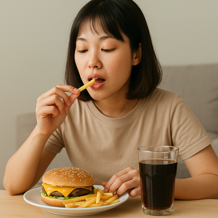 Chế độ ăn thiếu cân đối rất khó để giảm cân.