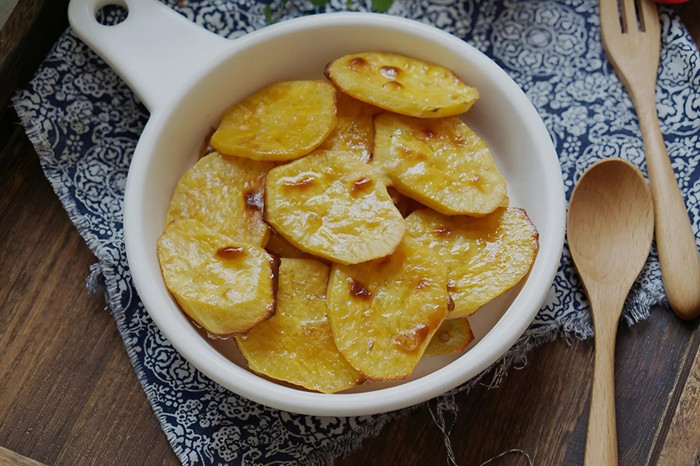 Món khoai lang nướng mật ong. (Ảnh sưu tầm)