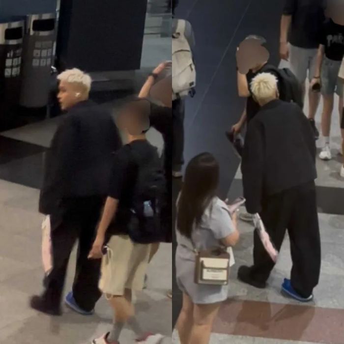 Nam ca sĩ bị thương vẫn chống nạng đi diễn, được fan vây kín Ảnh 2