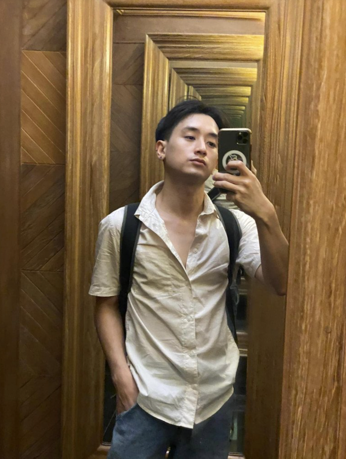 Nam diễn viên hiện trang trải cuộc sống bằng công việc làm YouTube và chuẩn bị trở về Việt Nam. (Ảnh: FBNV)