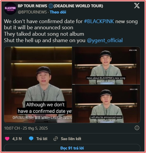 Màn tái xuất của BLACKPINK gặp 'biến căng' Ảnh 2