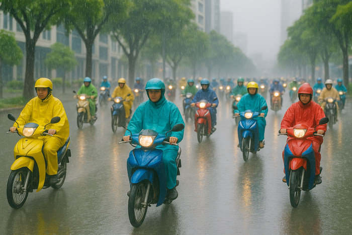 Dự báo khu vực Nam Bộ có mưa vào chiều tối 27/5/2025. (Ảnh minh họa)