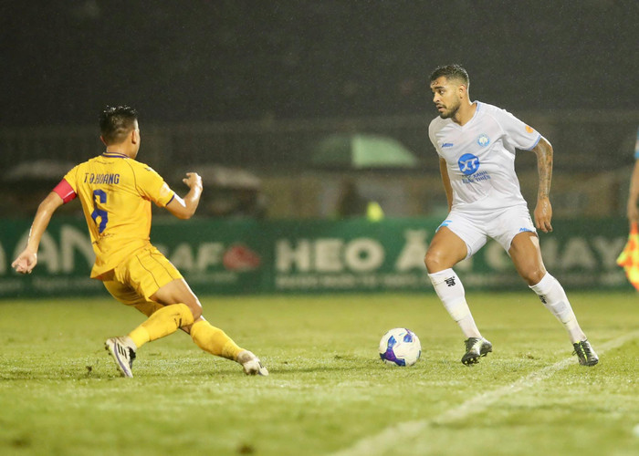 Nam Định FC đang tiến gần đến ngôi vô địch với Brenner. Ảnh: CLB Nam Định