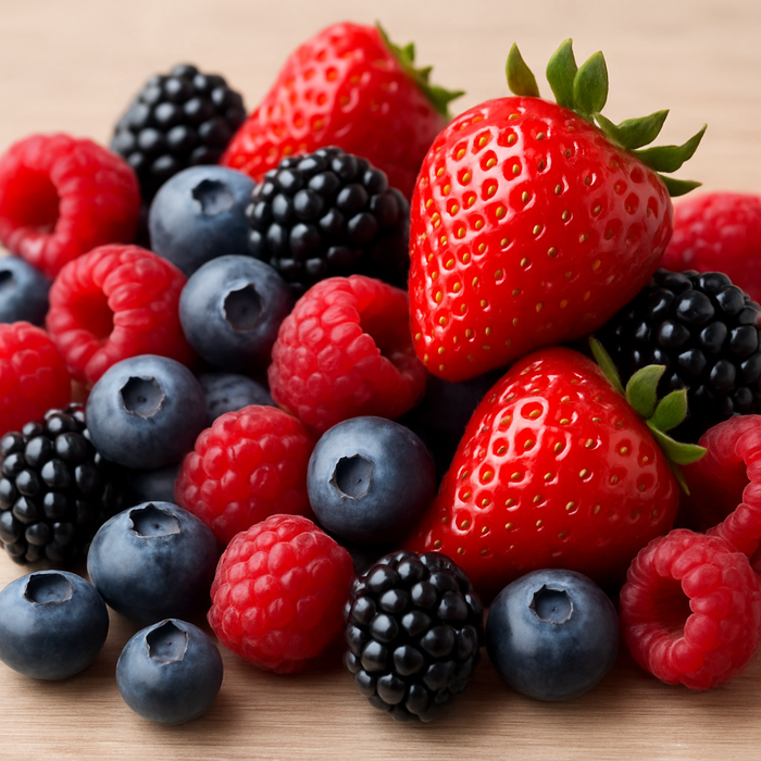 Các loại quả mọng giúp chống oxy hóa cực mạnh, làm sáng và săn chắc da.