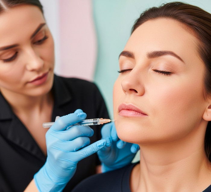 Người thực hiện tiêm filler đưa ra những lời khuyên 'kỳ dị' sau khi vùng cằm gặp vấn đề. (Ảnh minh họa)