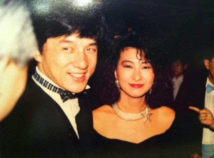 Tưởng Lệ Bình và Thành Long (Ảnh: HK01).