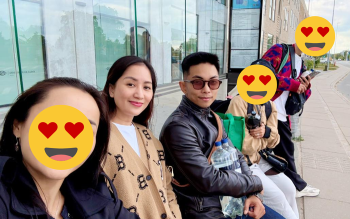 Showbiz 24h: Vợ chồng Khánh Thi trong chuyến đi tập huấn mới nhất ở nước ngoài. Ảnh: FBNV